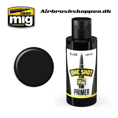A.MIG 2023 ONE SHOT PRIMER - BLACK 60 ml